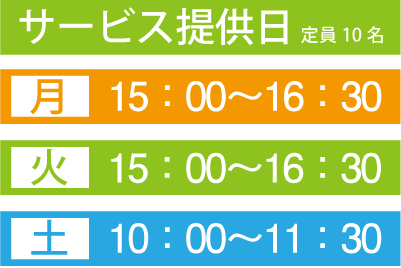 サービス提供日